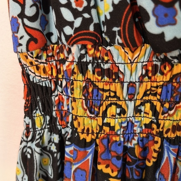 NWT Mushka by Sienna Rose Sleeveless Dress Womens XL Boho Summer Multicolor Midi - Picture 6 of 16